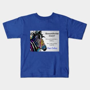 Color Stripe Zebra Neuroendocrine Cancer Mug,coffee mug,t-shirt,sticker,tote,bag,apparel,magnet,pin,hoodie,pillow Kids T-Shirt